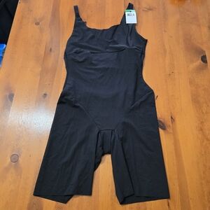 Maidenform Shapewear Wear Your Own Bra Firm-control Bodysuit 2556 Black Size L